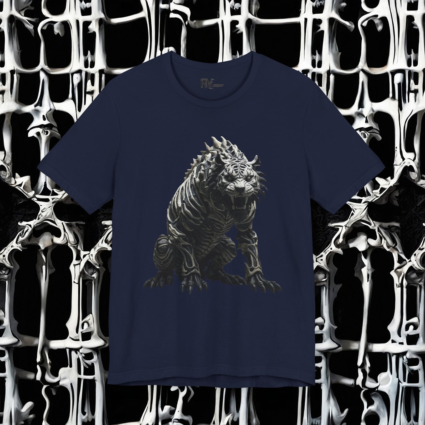 Bone Tiger Tee (Bella Canvas 3001)