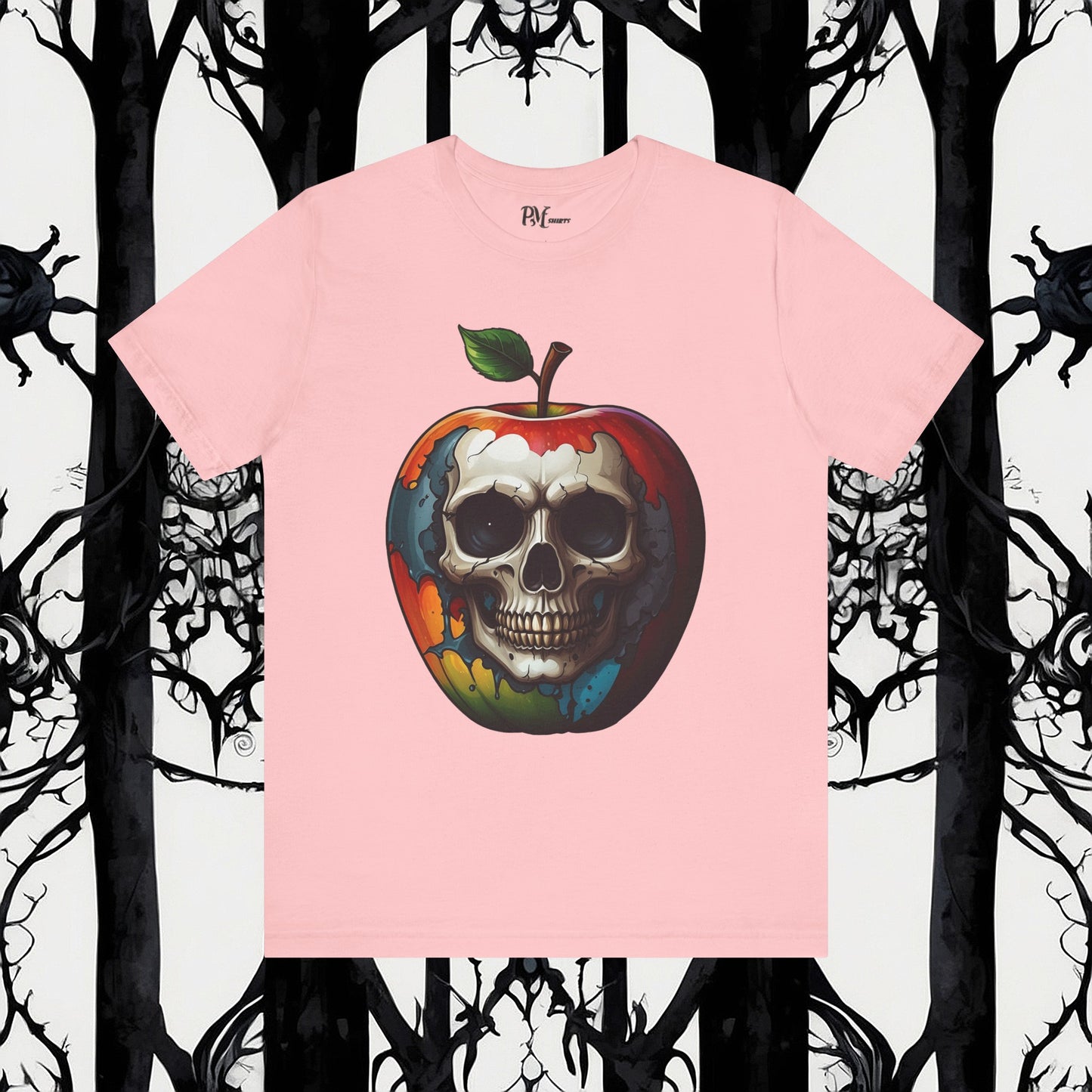 Skull Apple Tee (Bella Canvas 3001)