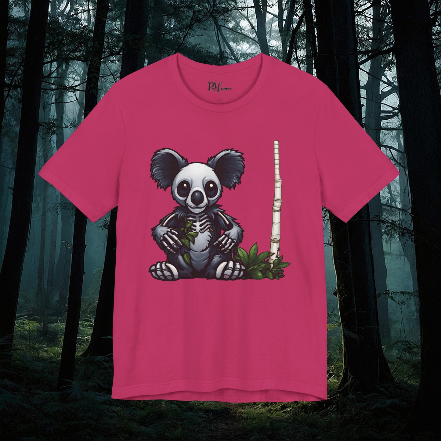 Bone Koala Bear Tee (Bella Canvas 3001)