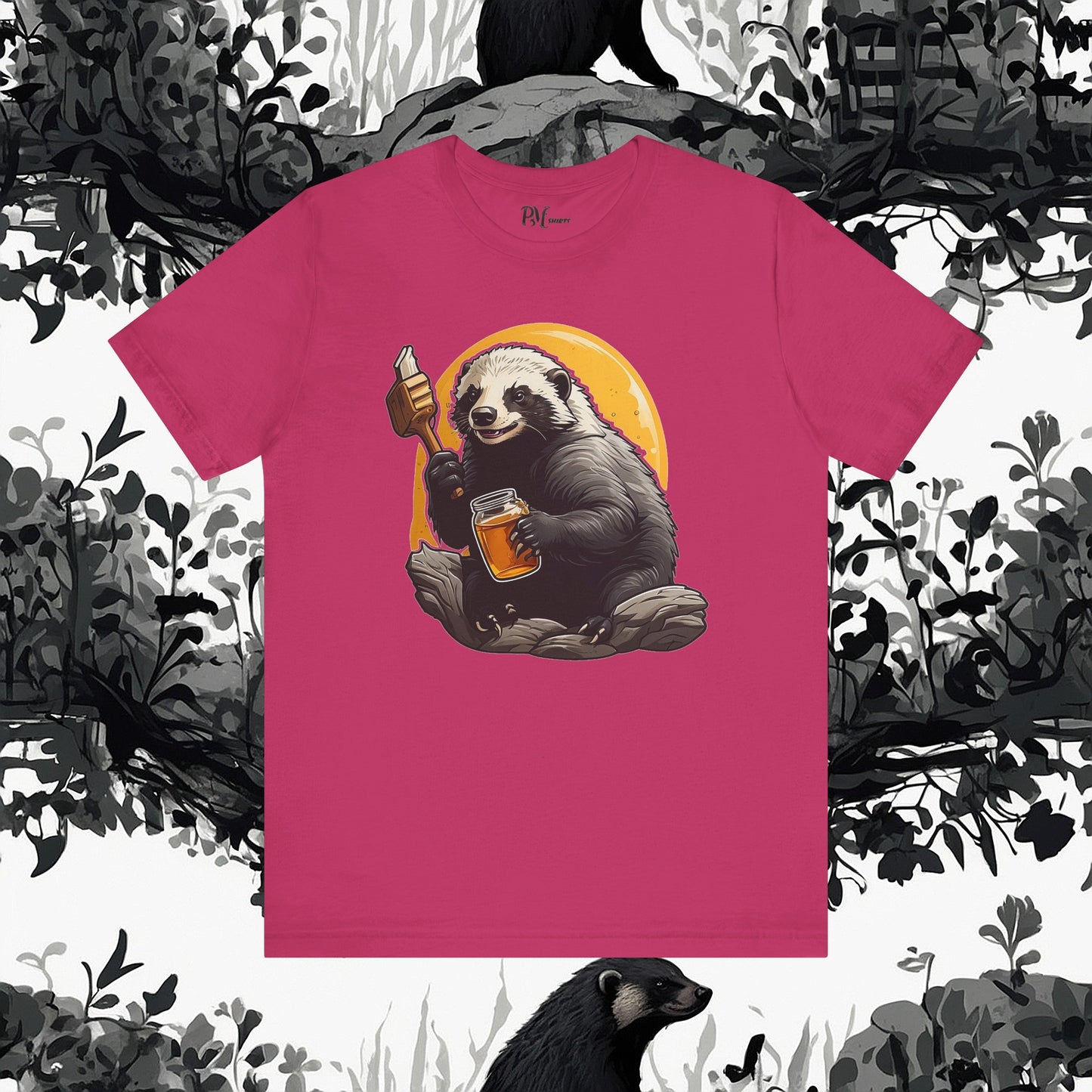 Honey Badger Tee (Bella Canvas 3001)