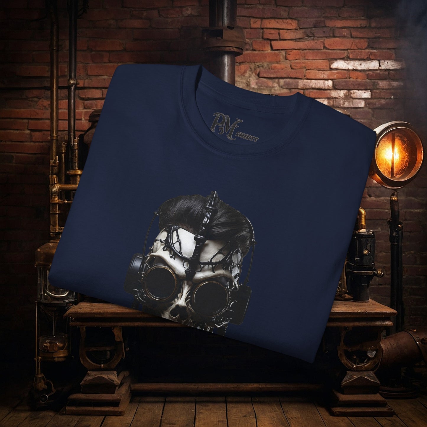 Steam Punk Skull Tee (Gildan 2000)