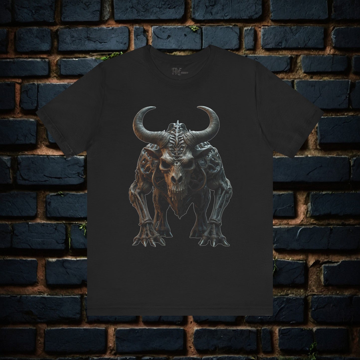 Bone Minotaur Stance Tee (Bella Canvas 3001)
