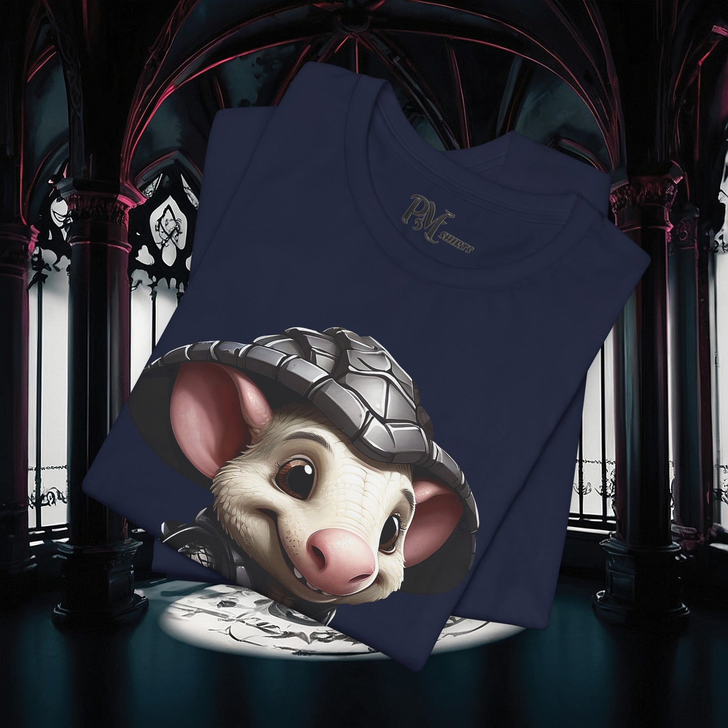 Adorable Armadillo Tee (Bella Canvas 3001)