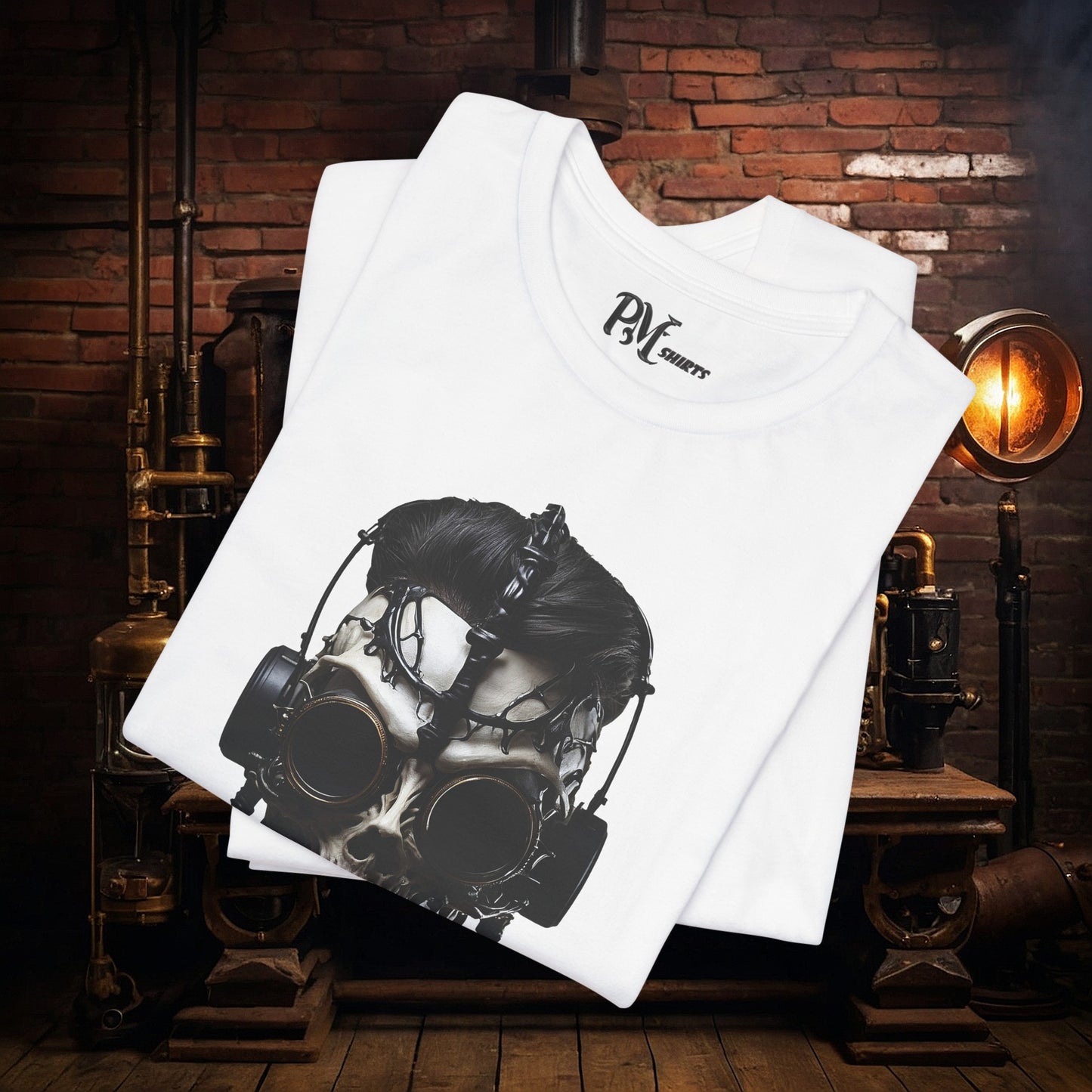 Steam Punk Skull Tee (Bella Canvas 3001)