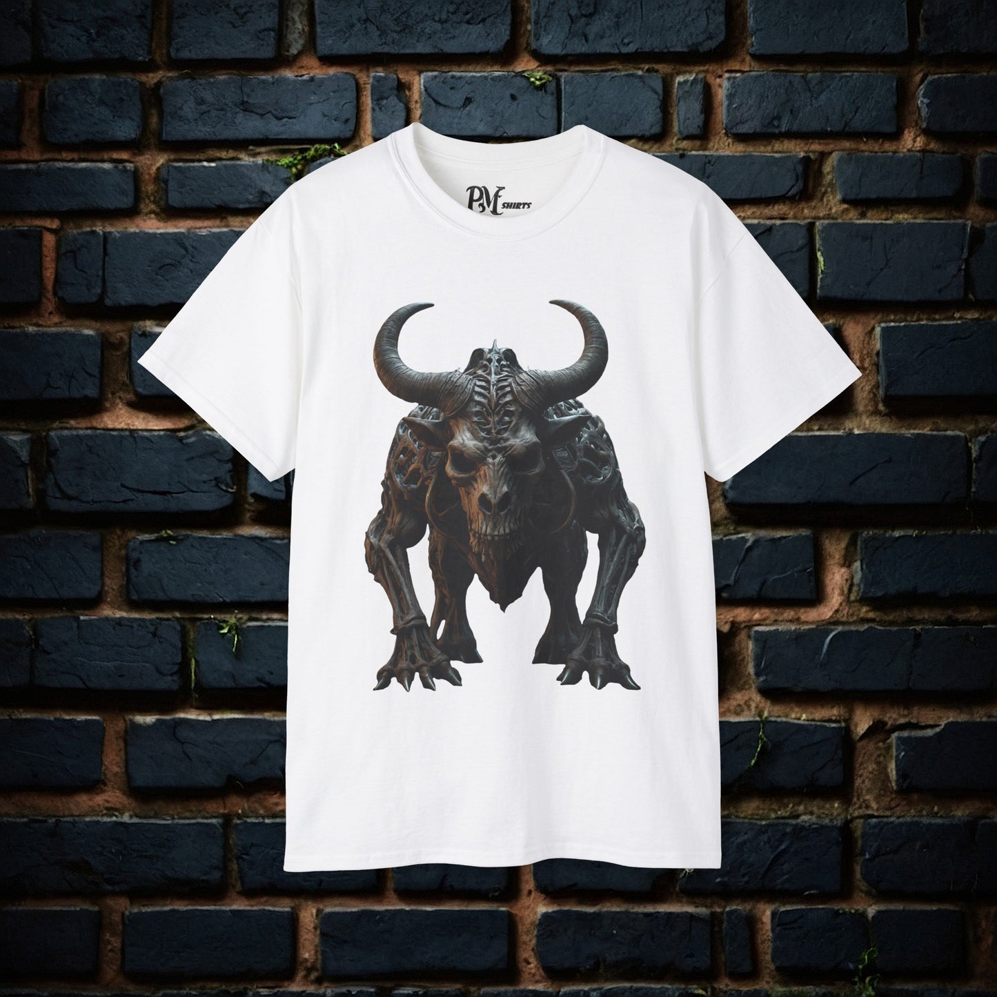 Bone Minotaur Stance Tee (Gildan 2000)