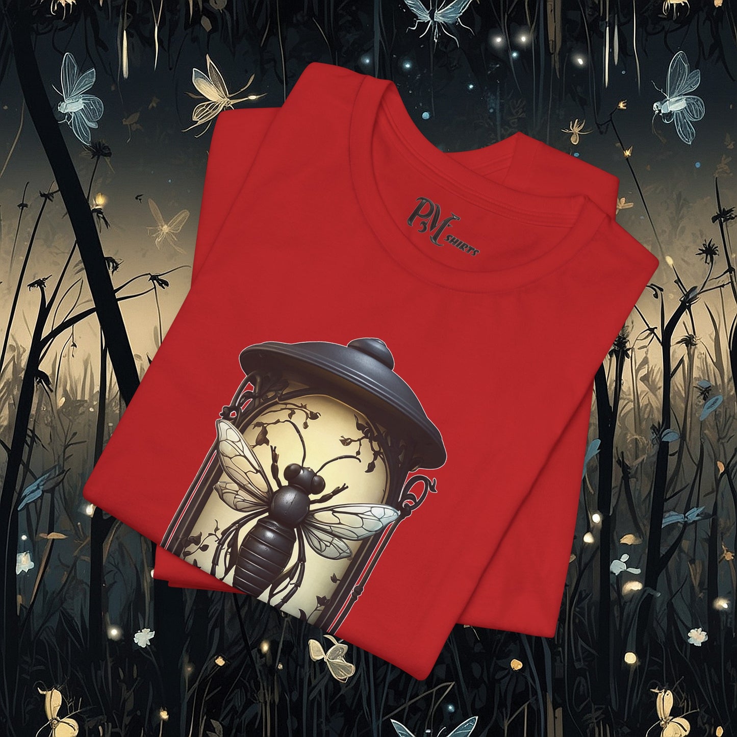 Insect Lamp Tee (Bella Canvas 3001)