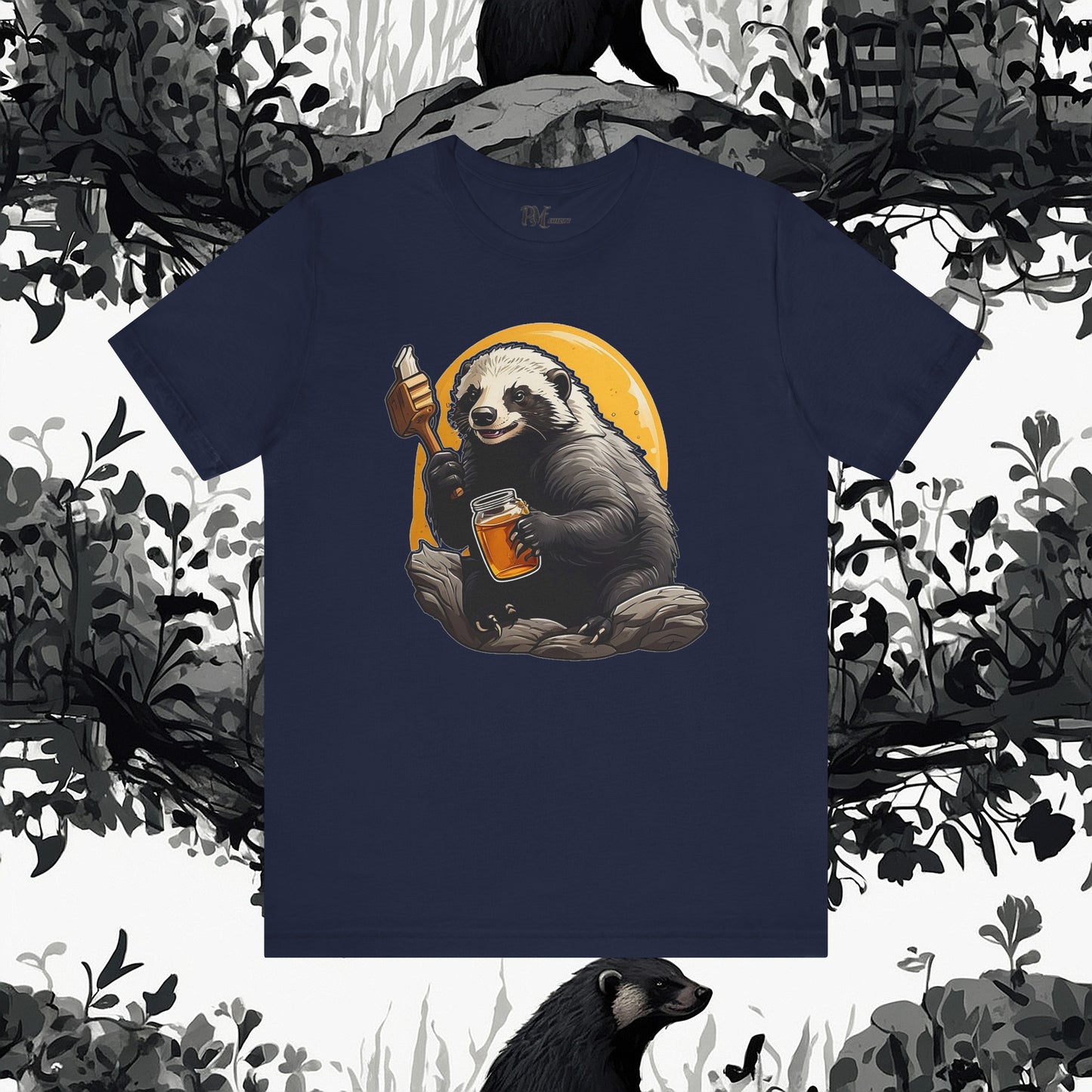 Honey Badger Tee (Bella Canvas 3001)