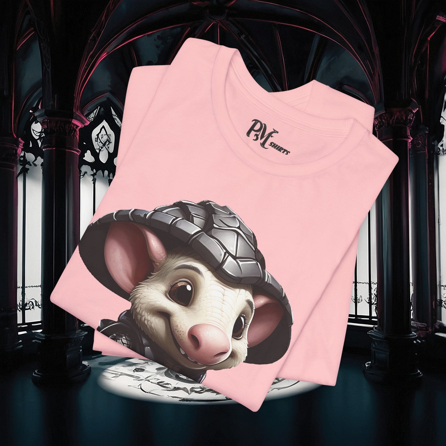 Adorable Armadillo Tee (Bella Canvas 3001)