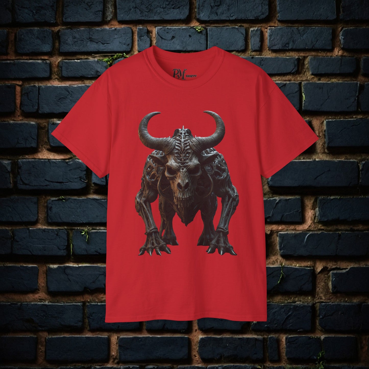 Bone Minotaur Stance Tee (Gildan 2000)