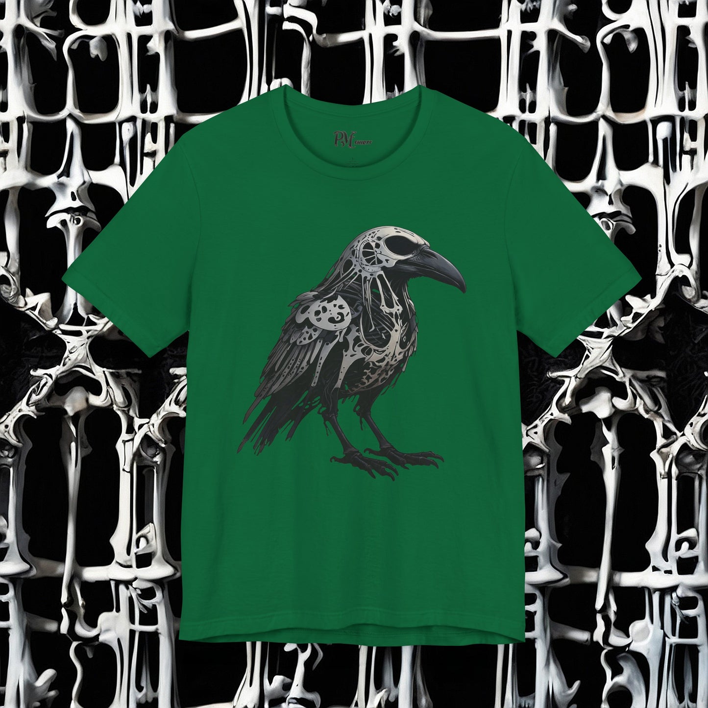 Bone Crow Tee (Bella Canvas 3001)