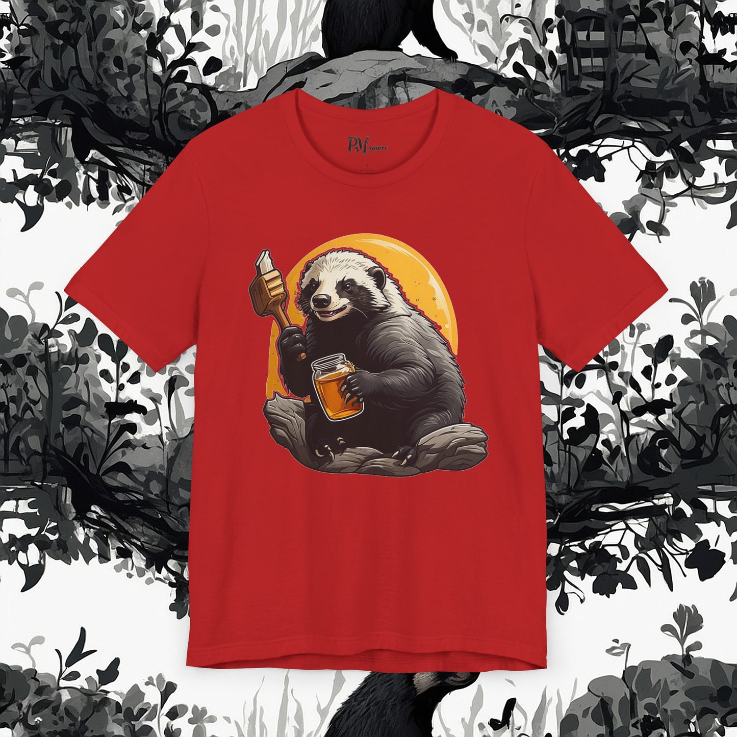 Honey Badger Tee (Bella Canvas 3001)