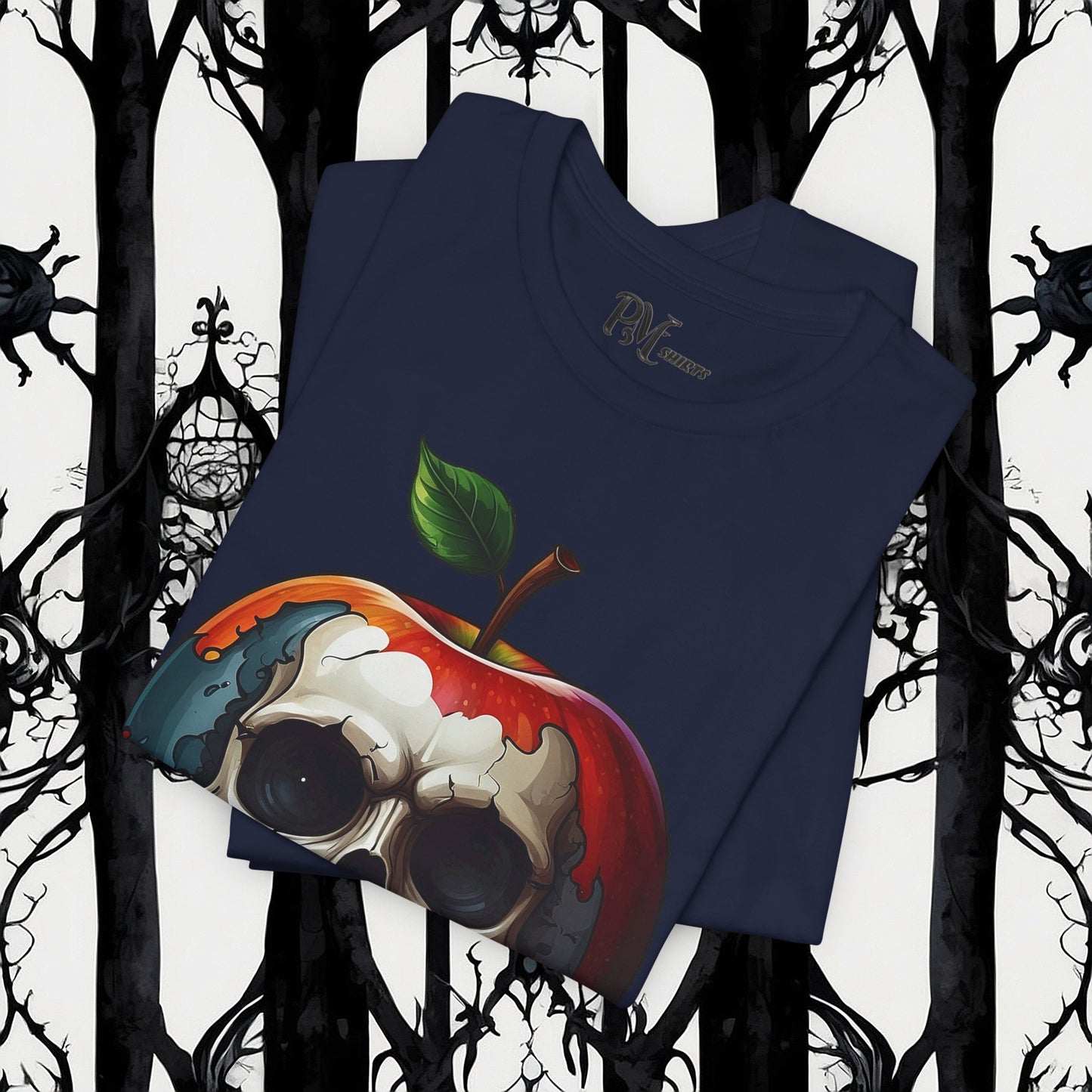 Skull Apple Tee (Bella Canvas 3001)