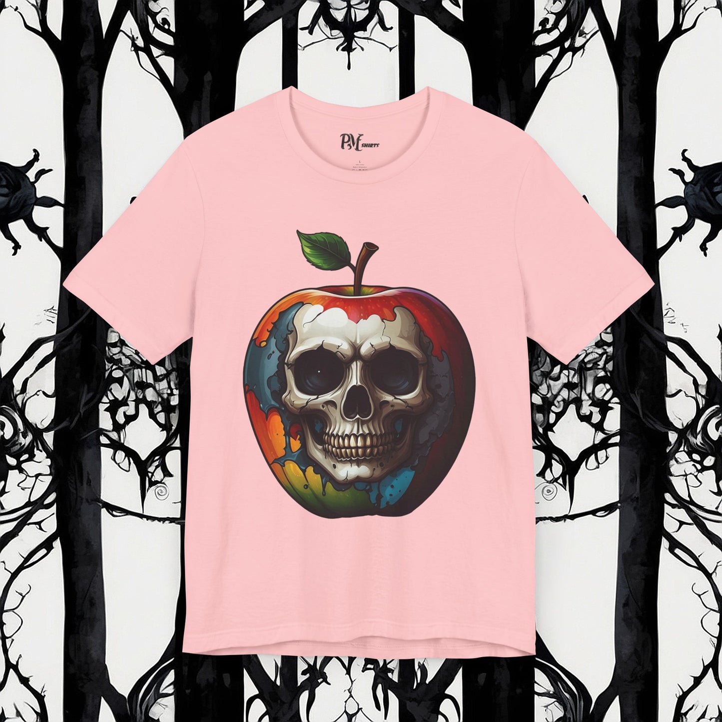 Skull Apple Tee (Bella Canvas 3001)