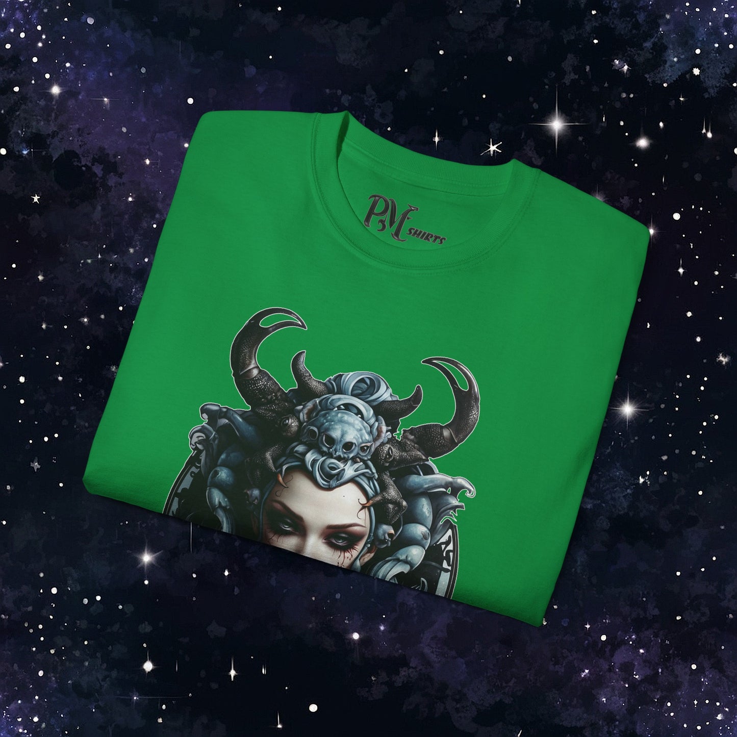 Gothic Cancer Zodiac T-Shirt - Dark Style with Symbol (Gildan 2000)