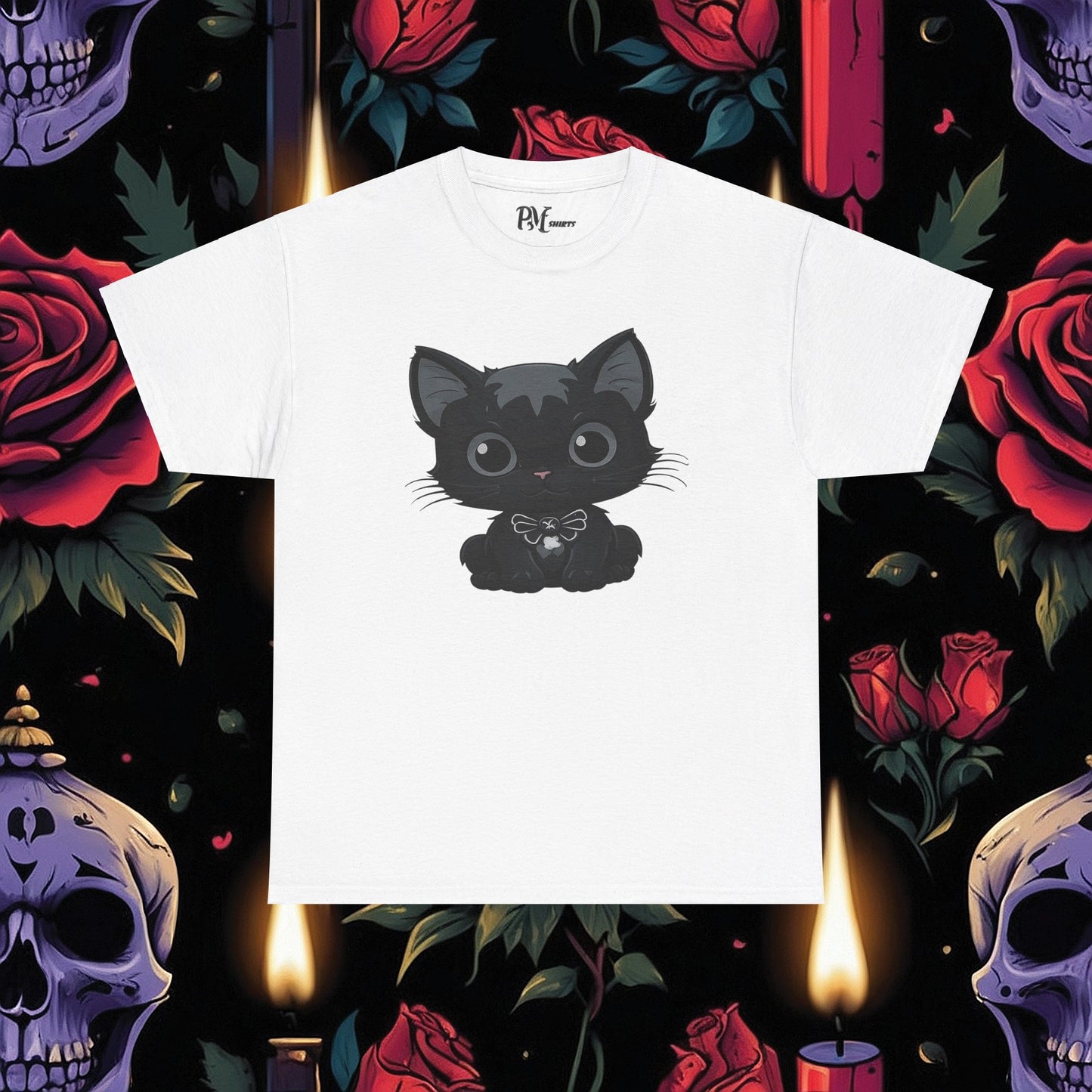 Darkly Adorable Cat Tee