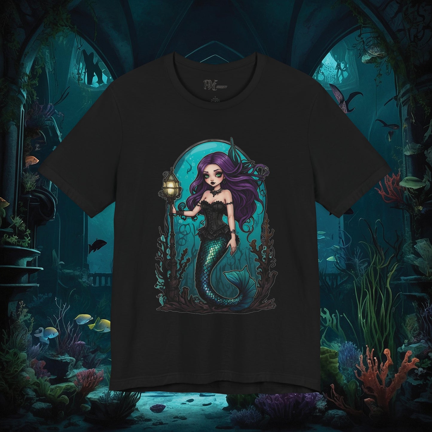 Mermaid Tee (Bella Canvas 3001)