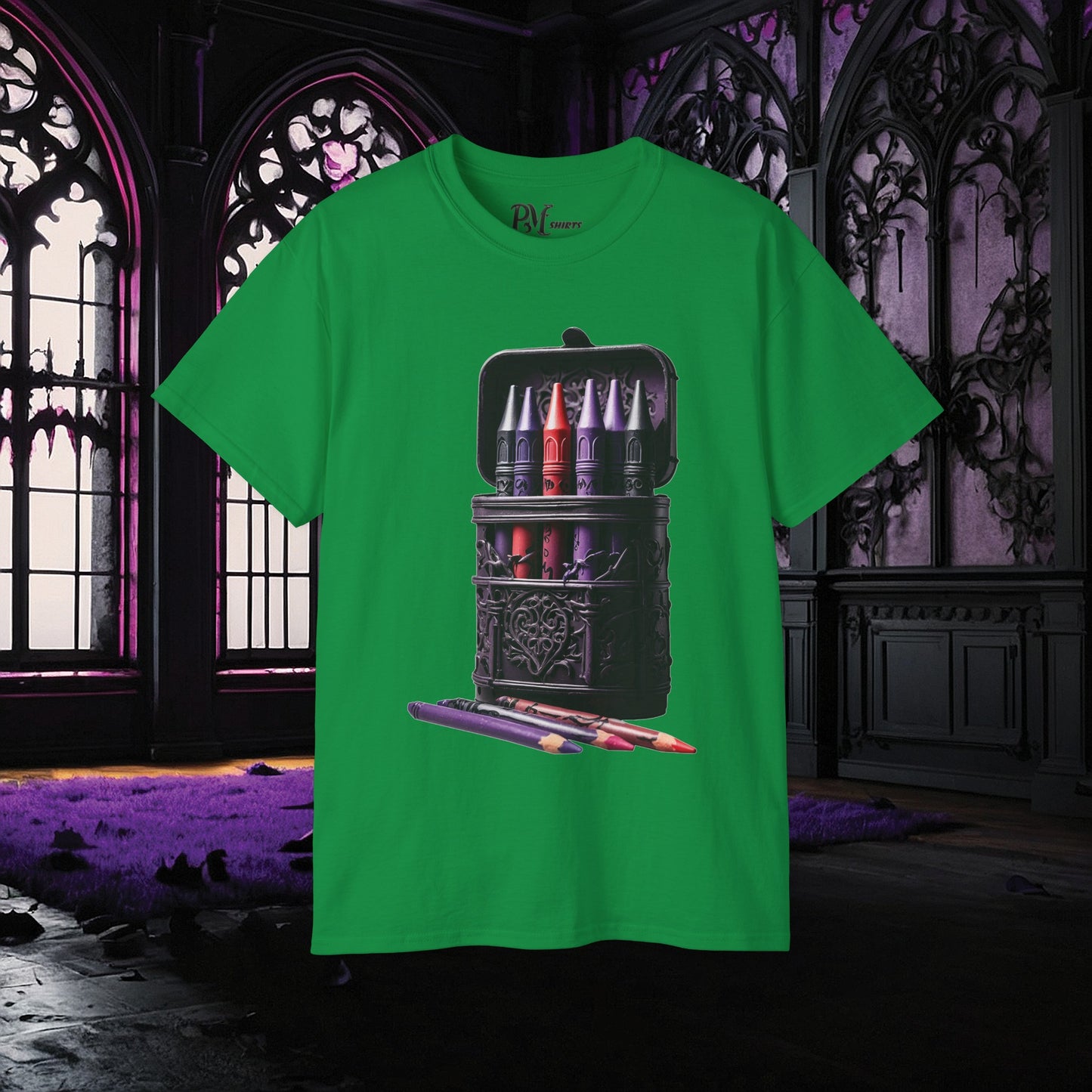 Goth Coloring Tee (Gildan 2000)
