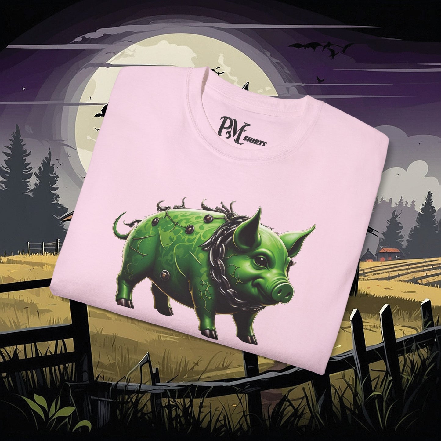 Green Pig Tee (Gildan 2000)