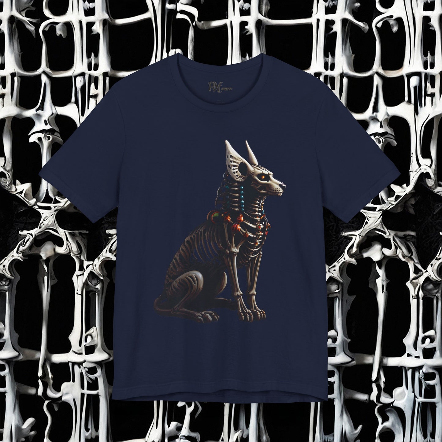 Egyptian Bone Dog Tee (Bella Canvas 3001)