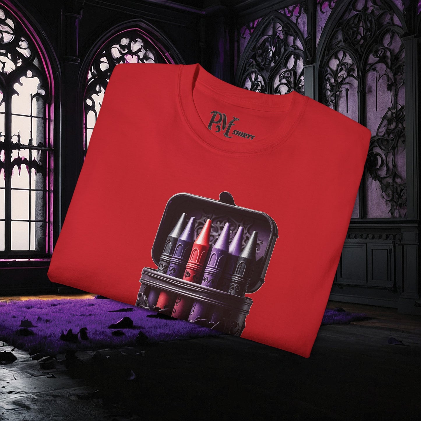 Goth Coloring Tee (Gildan 2000)