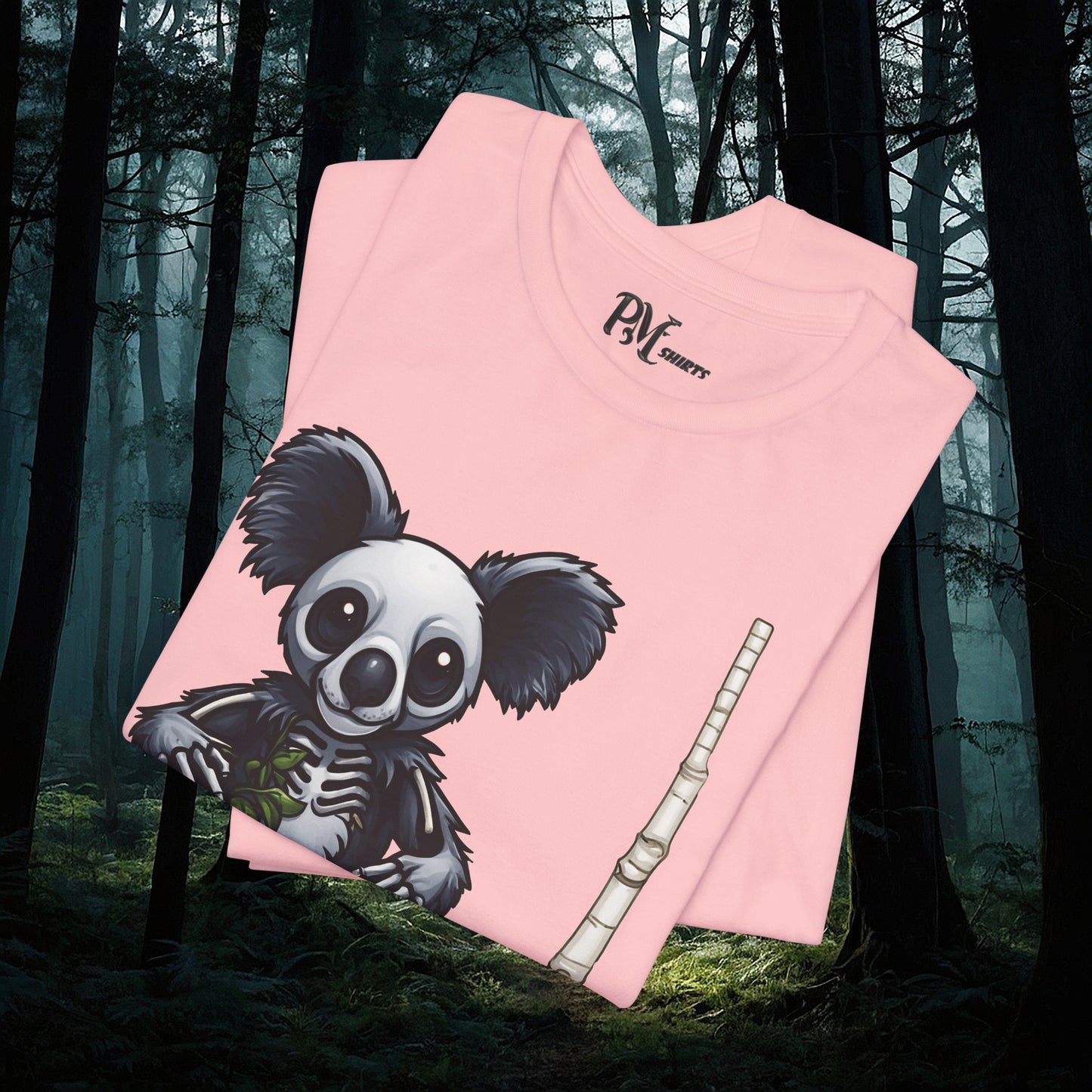 Bone Koala Bear Tee (Bella Canvas 3001)