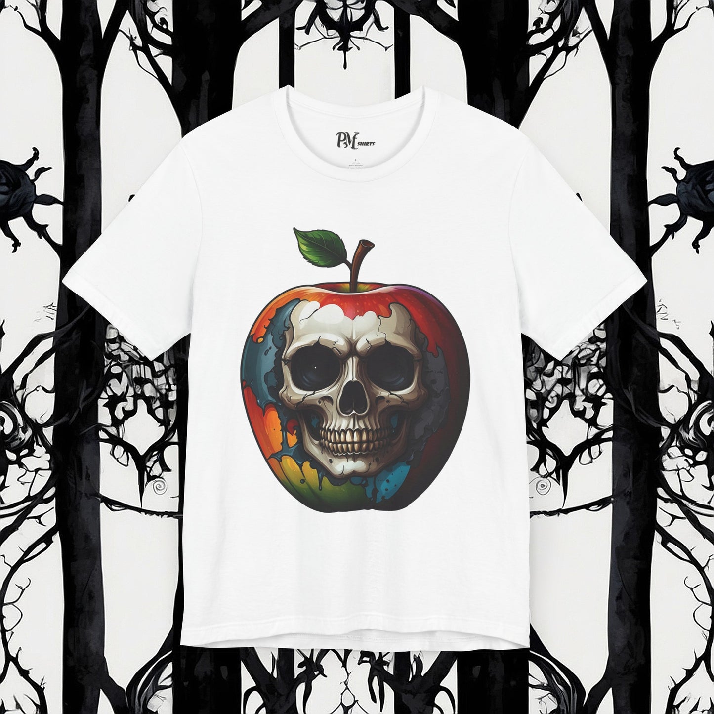 Skull Apple Tee (Bella Canvas 3001)