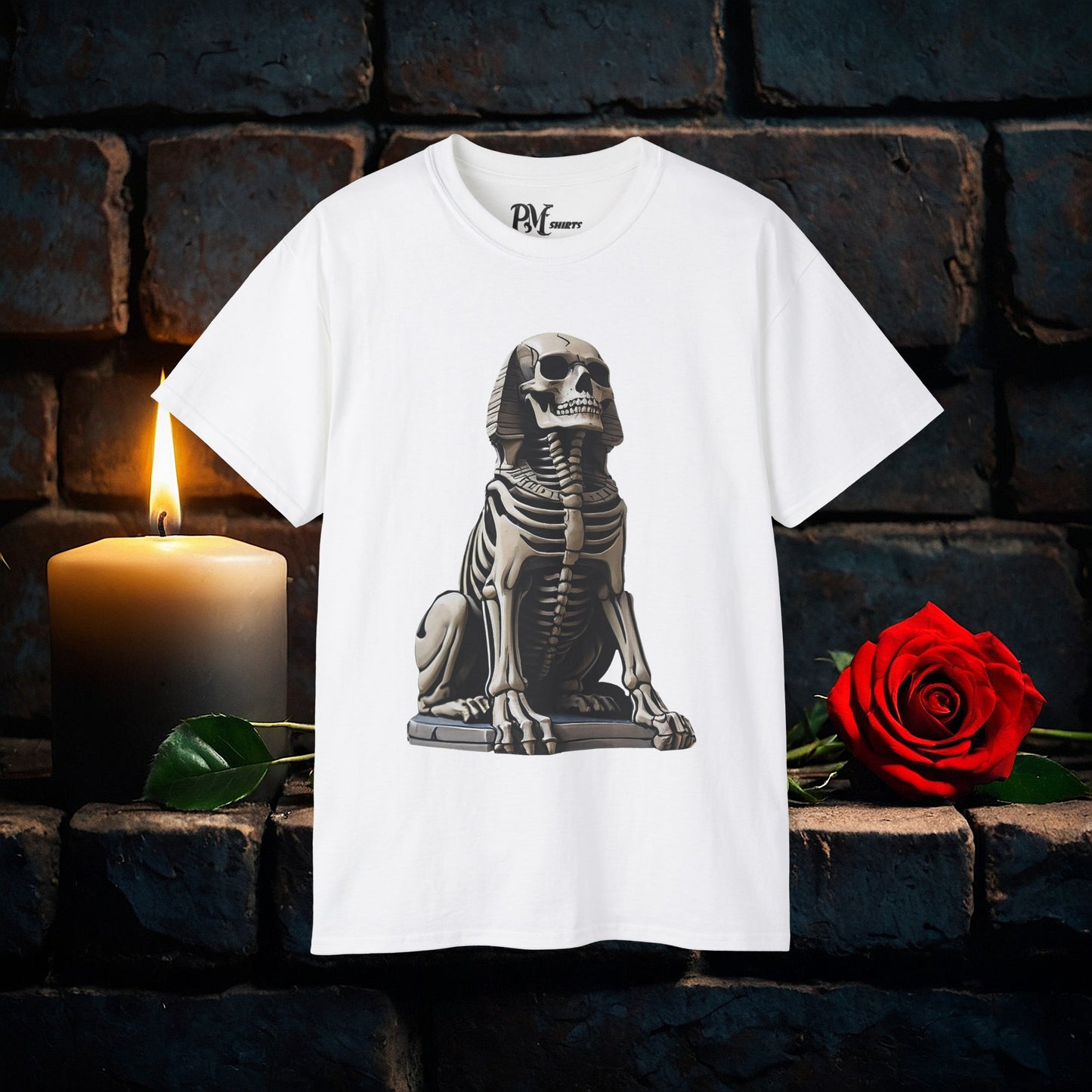 Bone Sphinx Tee (Gildan 2000)