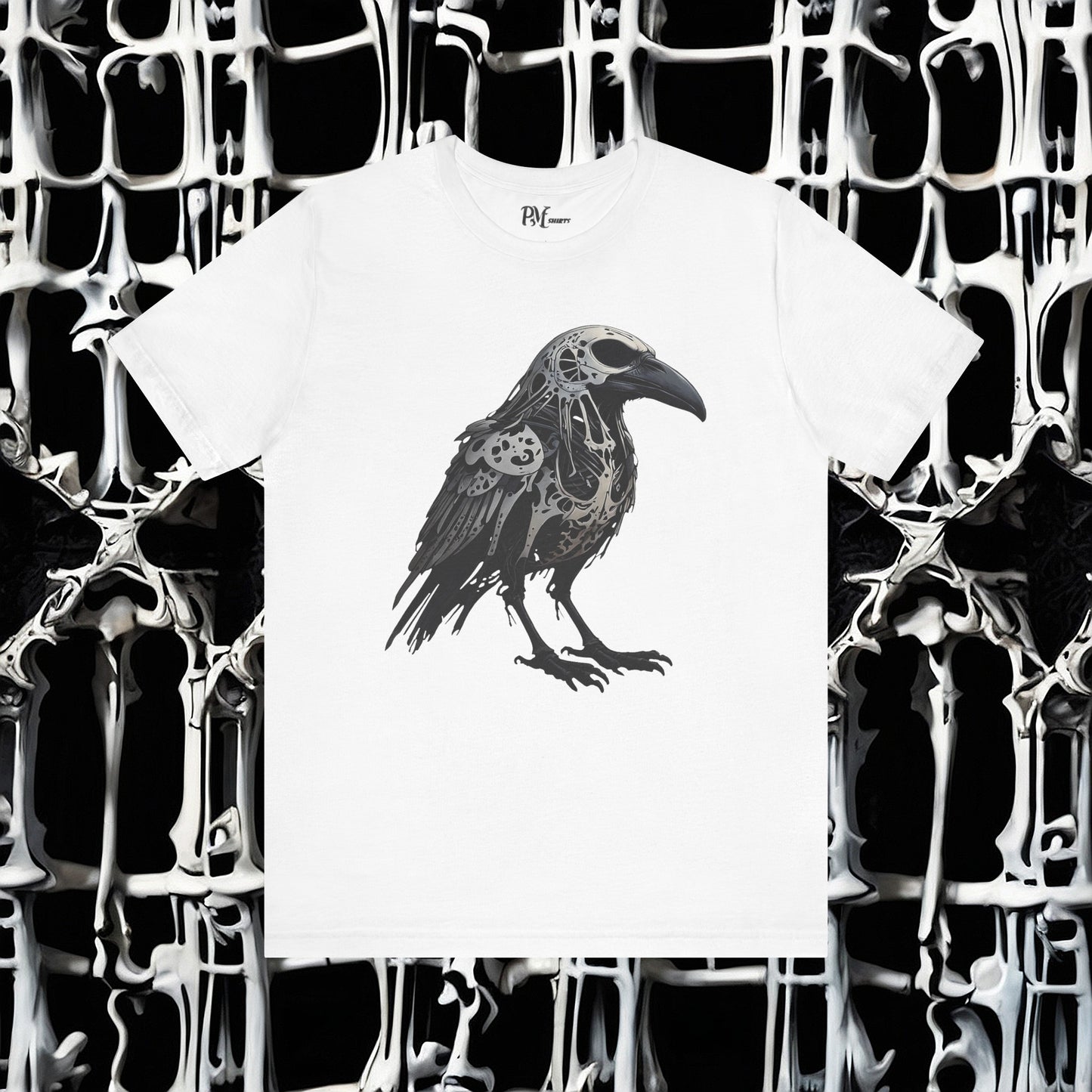 Bone Crow Tee (Bella Canvas 3001)