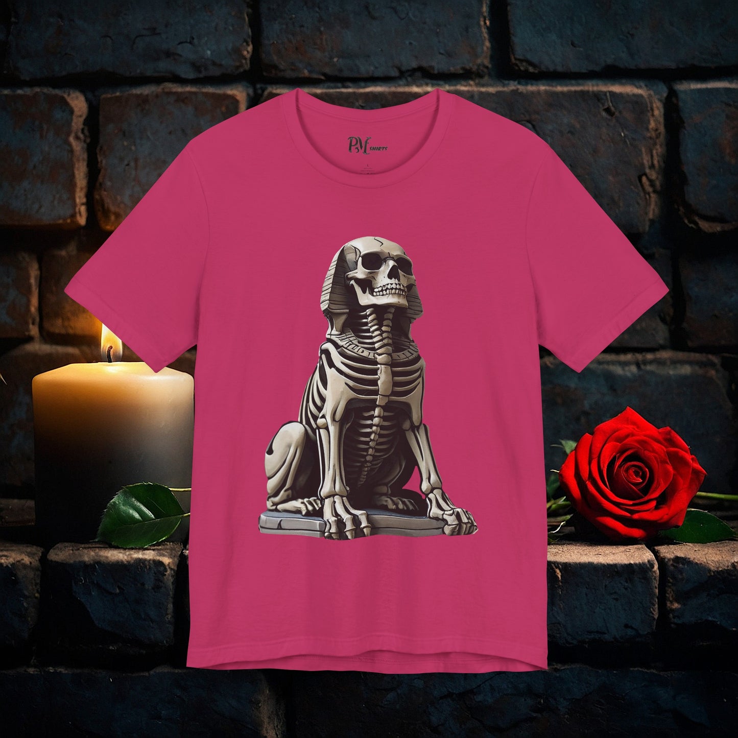 Bone Sphinx Tee (Bella Canvas 3001)