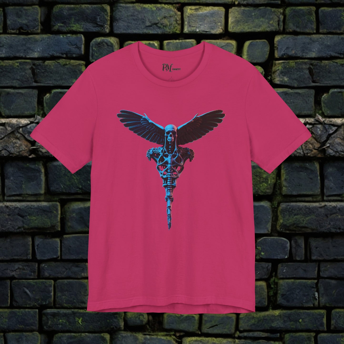 Bone Winged Torso Tee (Bella Canvas 3001)