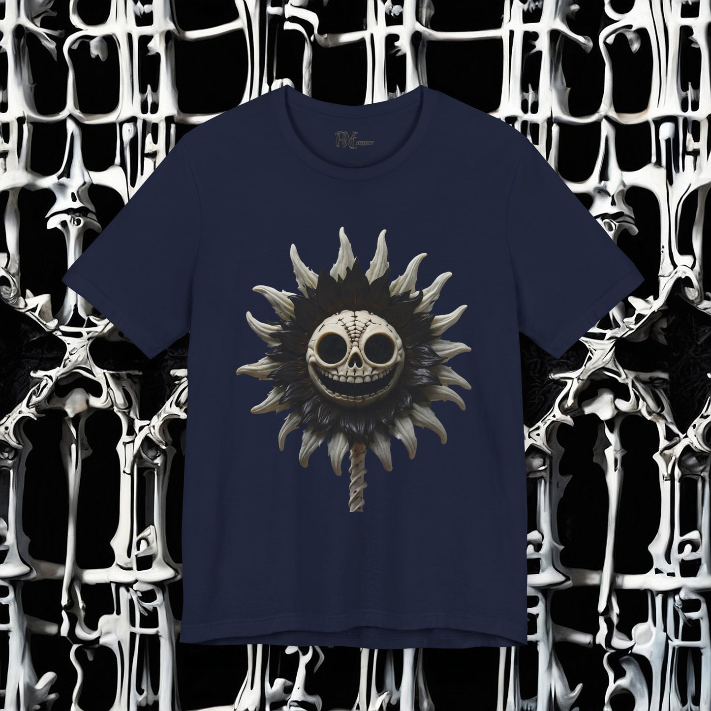 Bone Sunflower Tee (Bella Canvas 3001)