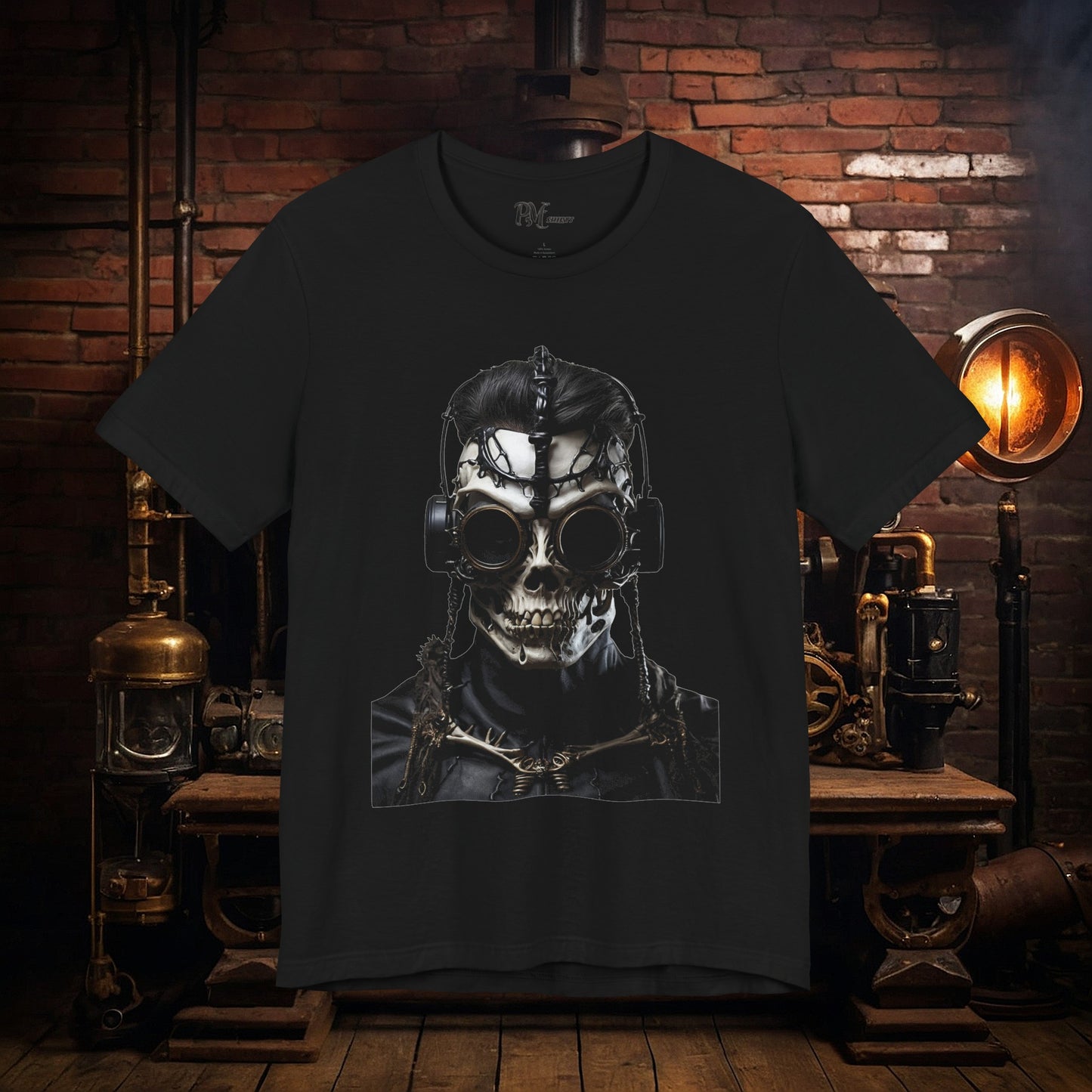 Steam Punk Skull Tee (Bella Canvas 3001)