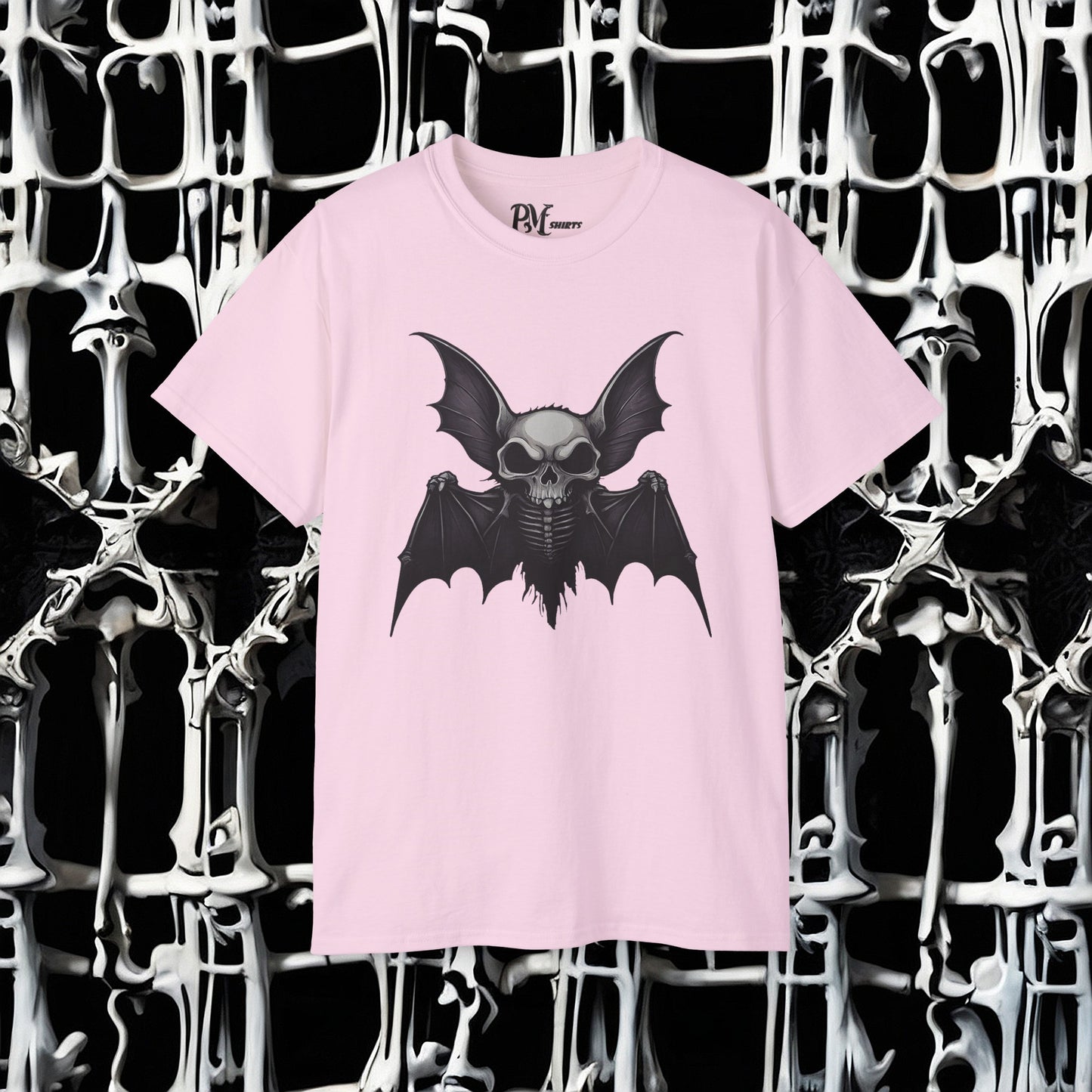 Bat Skeleton Tee (Gildan 2000)