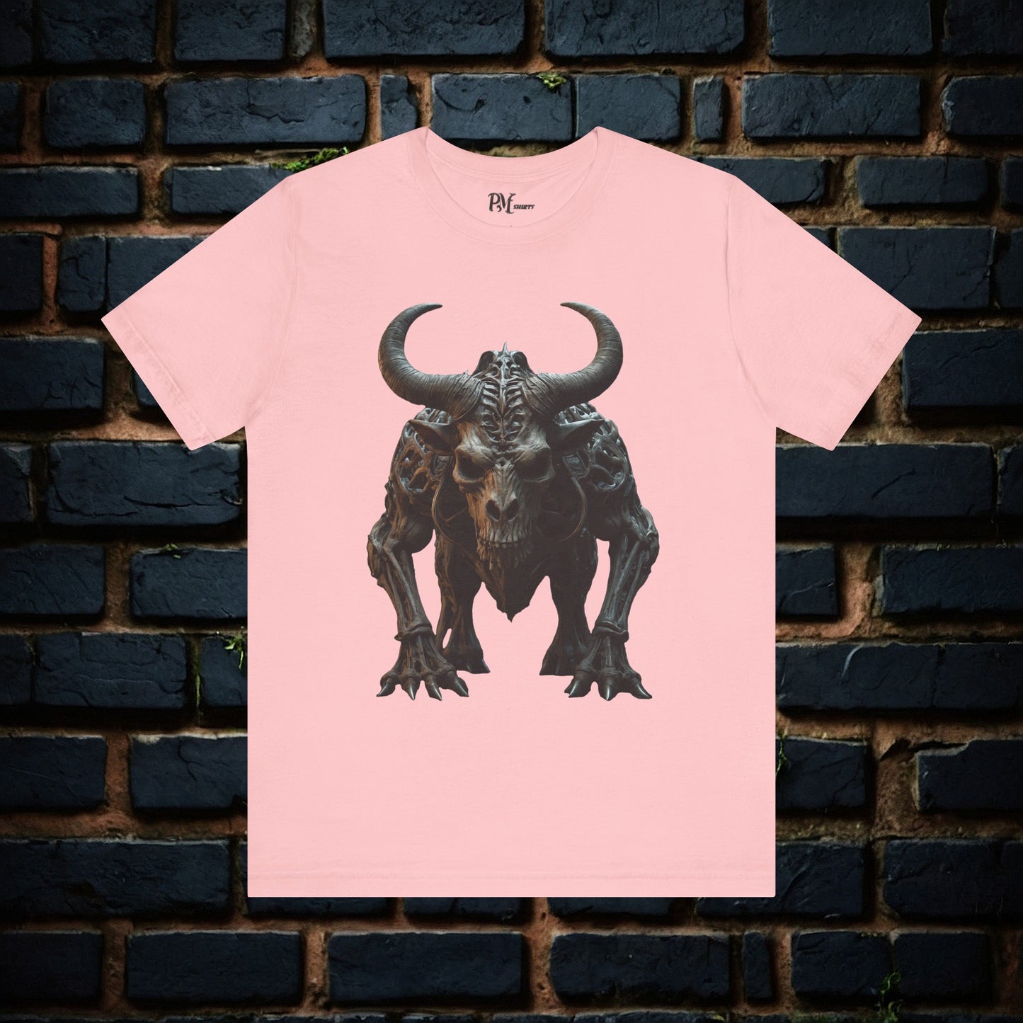 Bone Minotaur Stance Tee (Bella Canvas 3001)