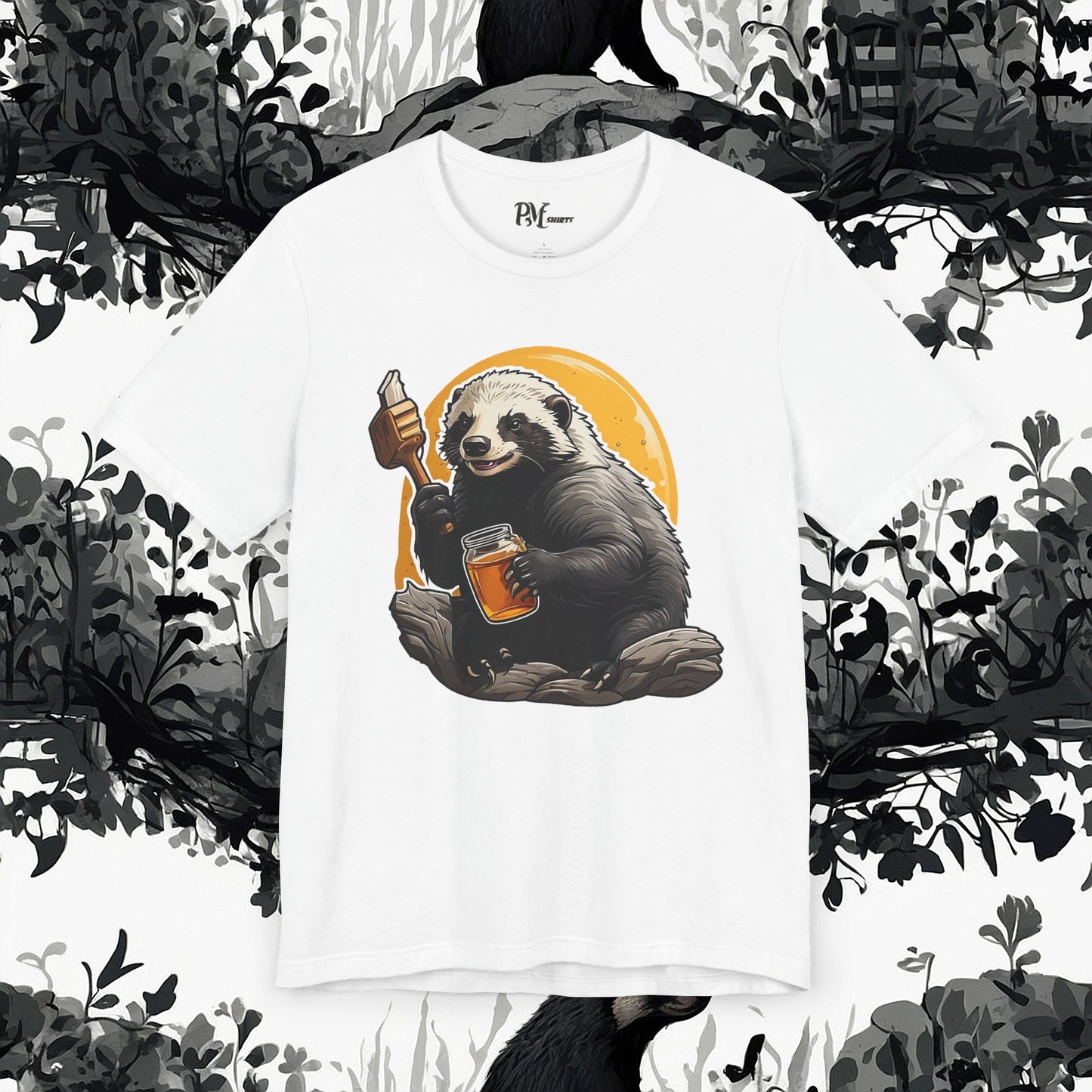 Honey Badger Tee (Bella Canvas 3001)