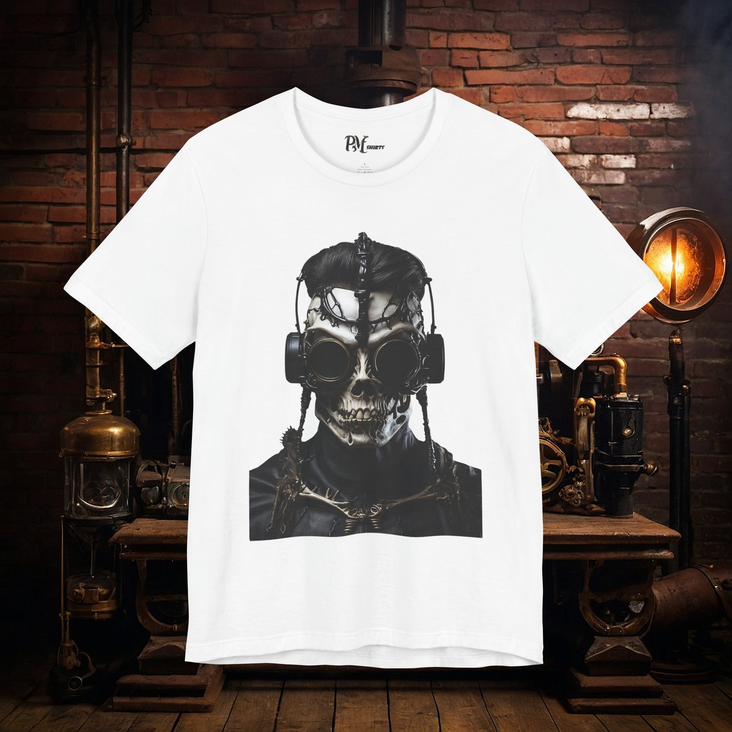 Steam Punk Skull Tee (Bella Canvas 3001)