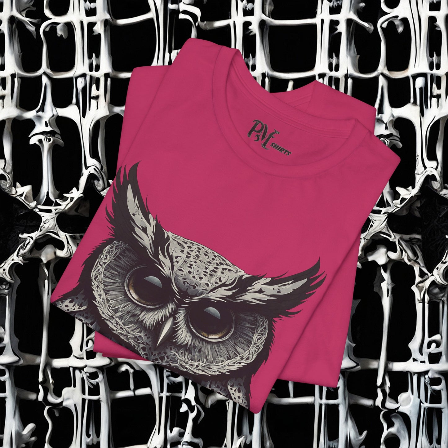 Bone Armor Owl Tee (Bella Canvas 3001)