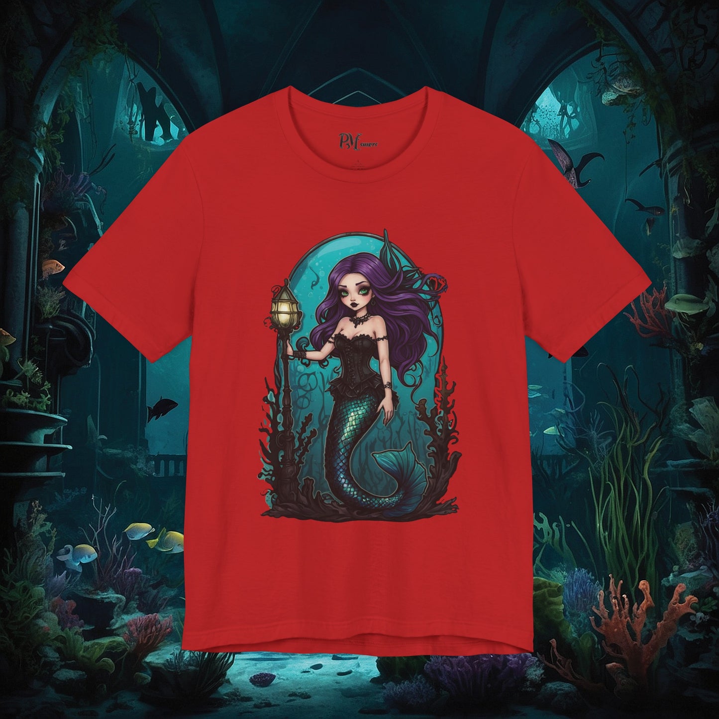 Mermaid Tee (Bella Canvas 3001)