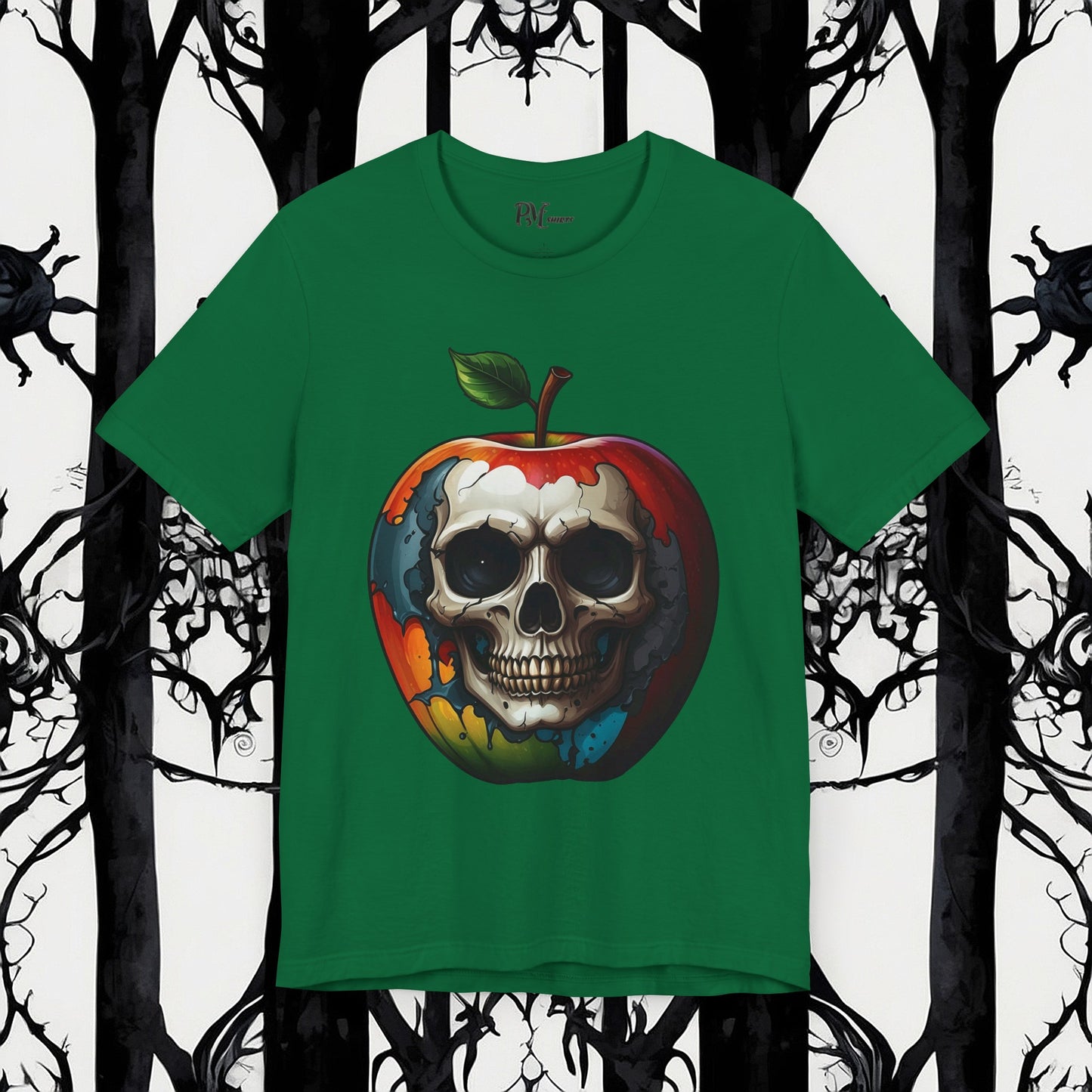 Skull Apple Tee (Bella Canvas 3001)