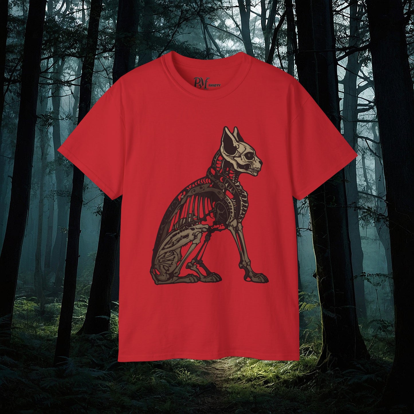 Bone Cat Tee (Gildan 2000)