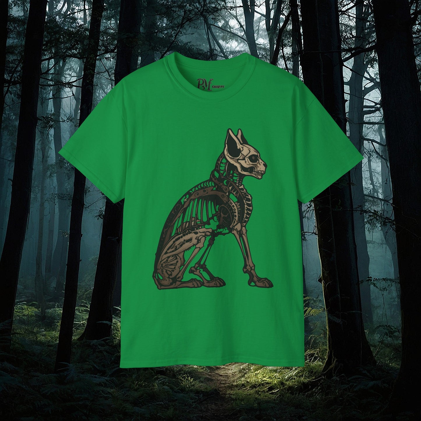 Bone Cat Tee (Gildan 2000)