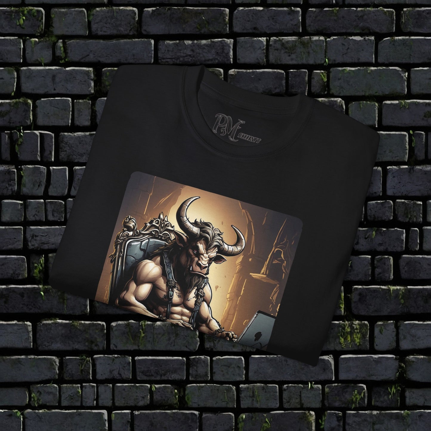 Minotaur Gaming Tee (Gildan 2000)