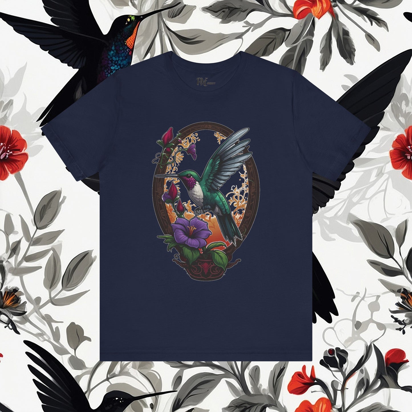 Hummingbird Feeding Tee (Bella Canvas 3001)