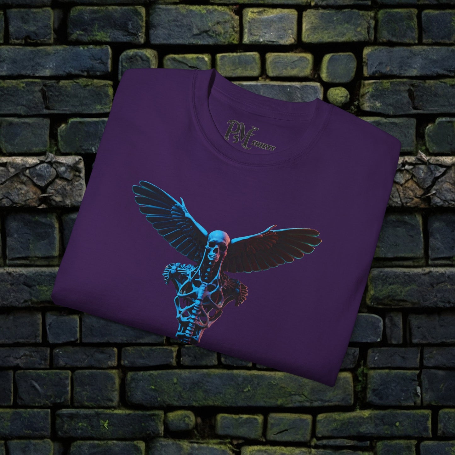 Bone Winged Torso Tee (Gildan 2000)