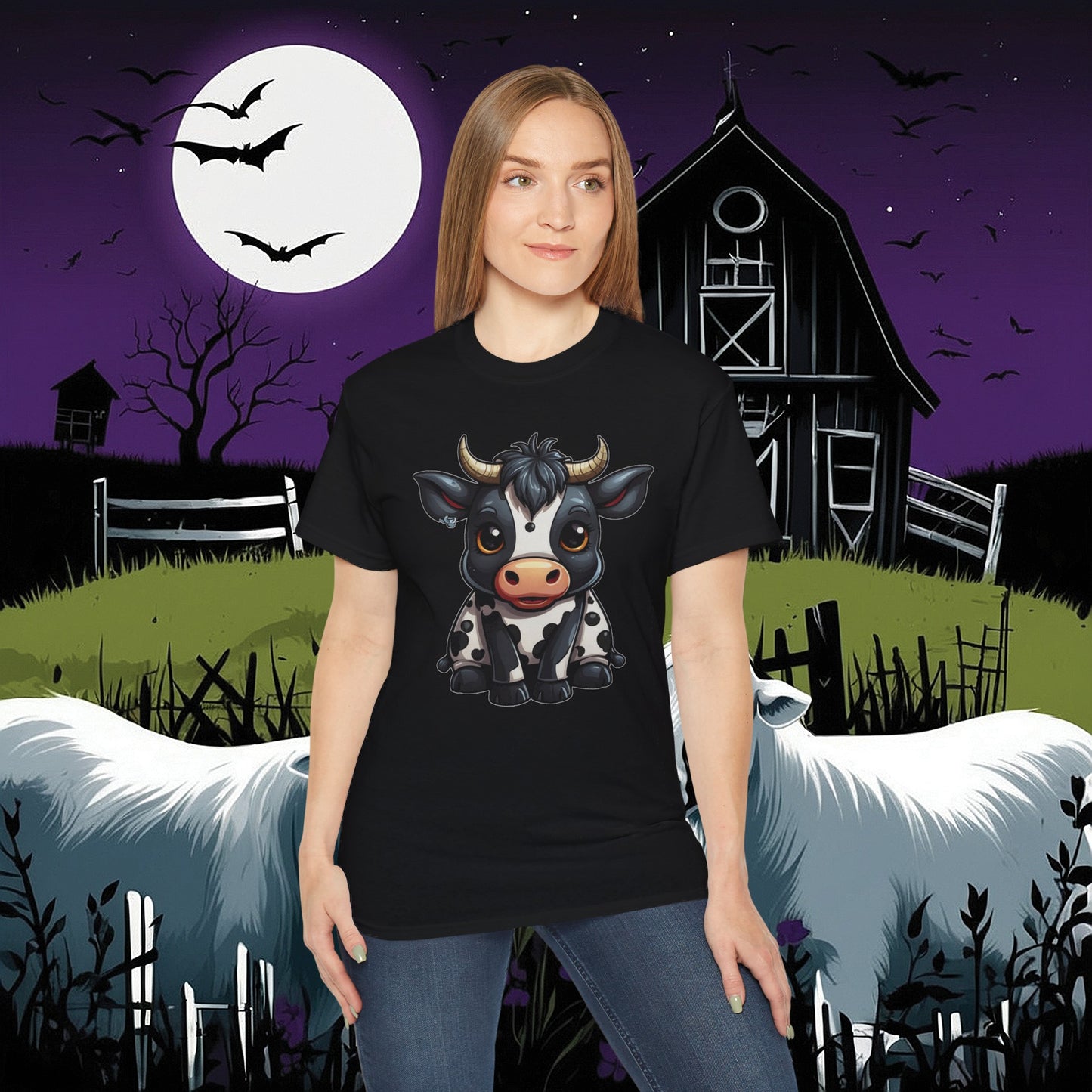Cow Tee (Gildan 2000)
