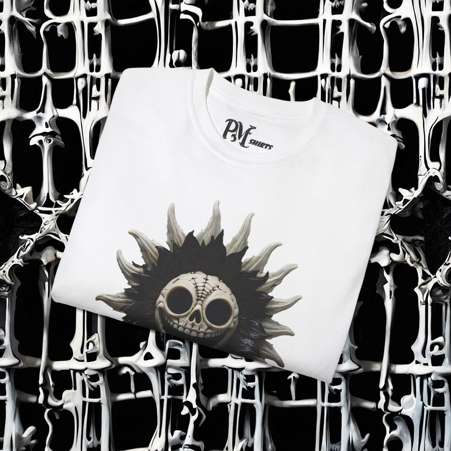 Bone Sunflower Tee (Gildan 2000)