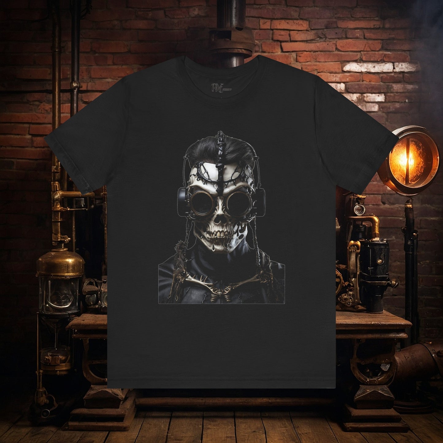 Steam Punk Skull Tee (Bella Canvas 3001)