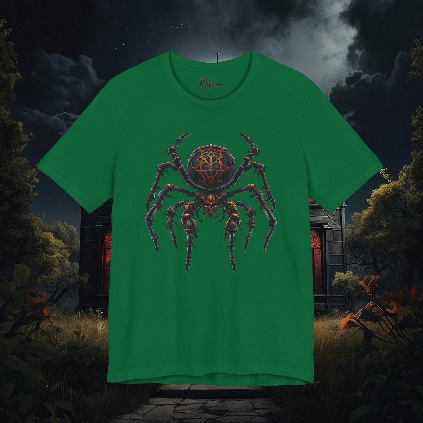 Skull Spider Tee (Bella Canvas 3001)