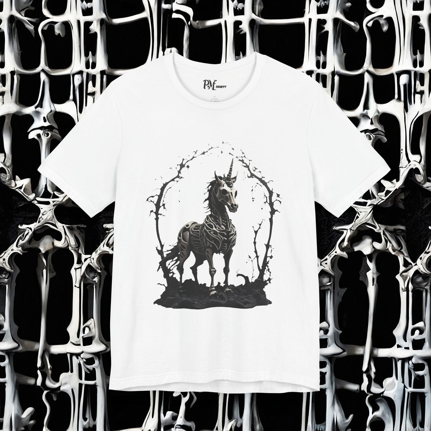 Bone Unicorn Tee (Bella Canvas 3001)