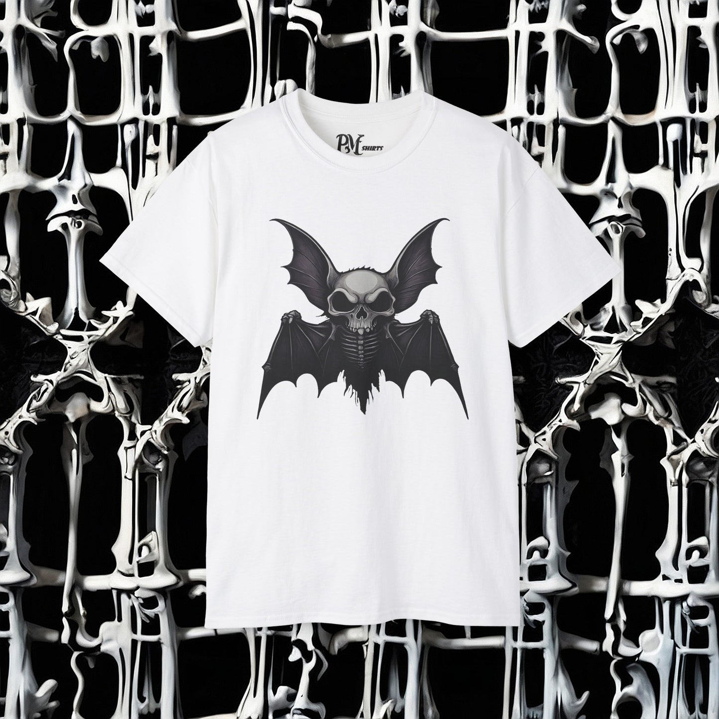 Bat Skeleton Tee (Gildan 2000)